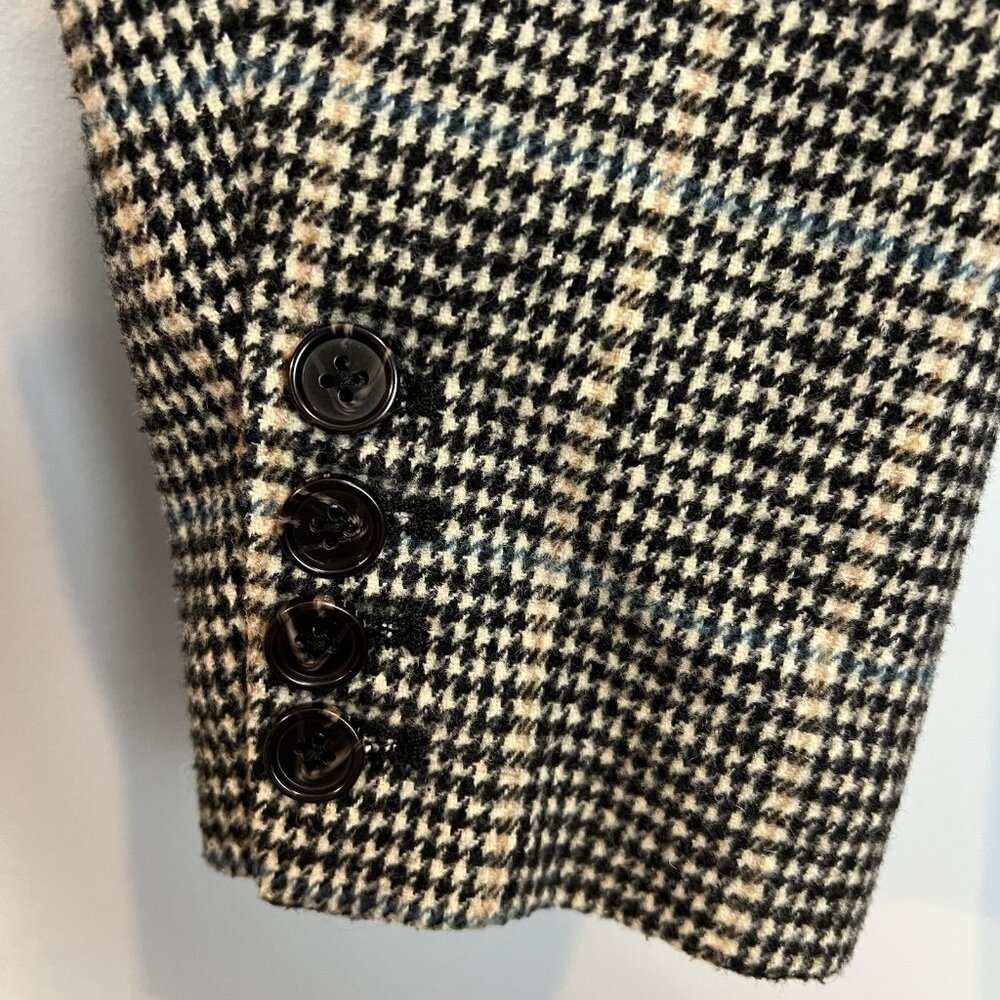 Rails Cody Houndstooth Check Double Breasted Blaz… - image 3